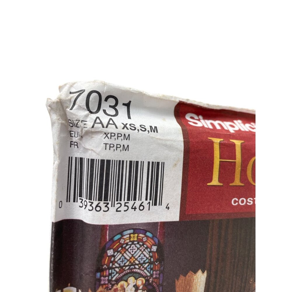 Simplicity 7031 Nativity Costume Pattern Size Aa … - image 2